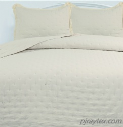 Ultrasonic 3 Piece Full/Queen Size Quilt Set with Pillow Shams, Lightweight Bedspread/ Coverlet/ Bed Cover