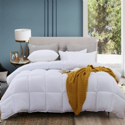 King Bedding Comforter Duvet Insert - Ultra Soft Quilted Comforters with Corner Tabs- Hotel Collection Machine Washable