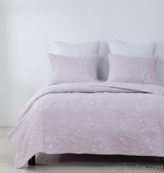 Embroidery Quilt Bedding Set 3pcs