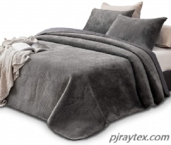 Luxury Velvet Solid Bed Blanket Bedspread/Coverlet/Bed Cover
